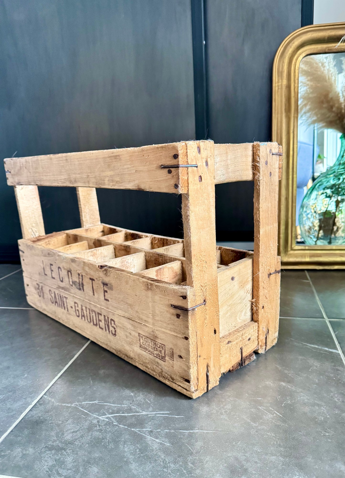 Caisse ancienne en bois