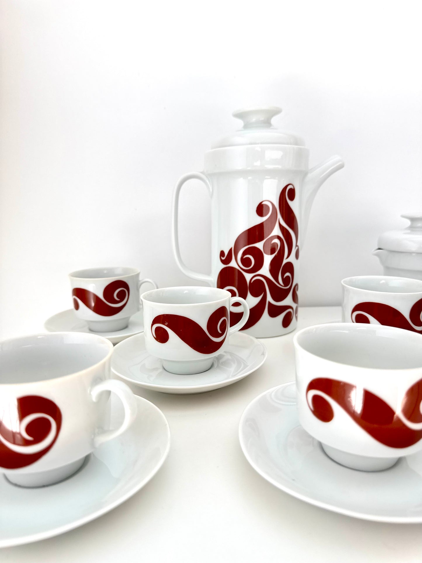 Service à café vintage R Bavaria Germany – porcelaine fine années 60/70
