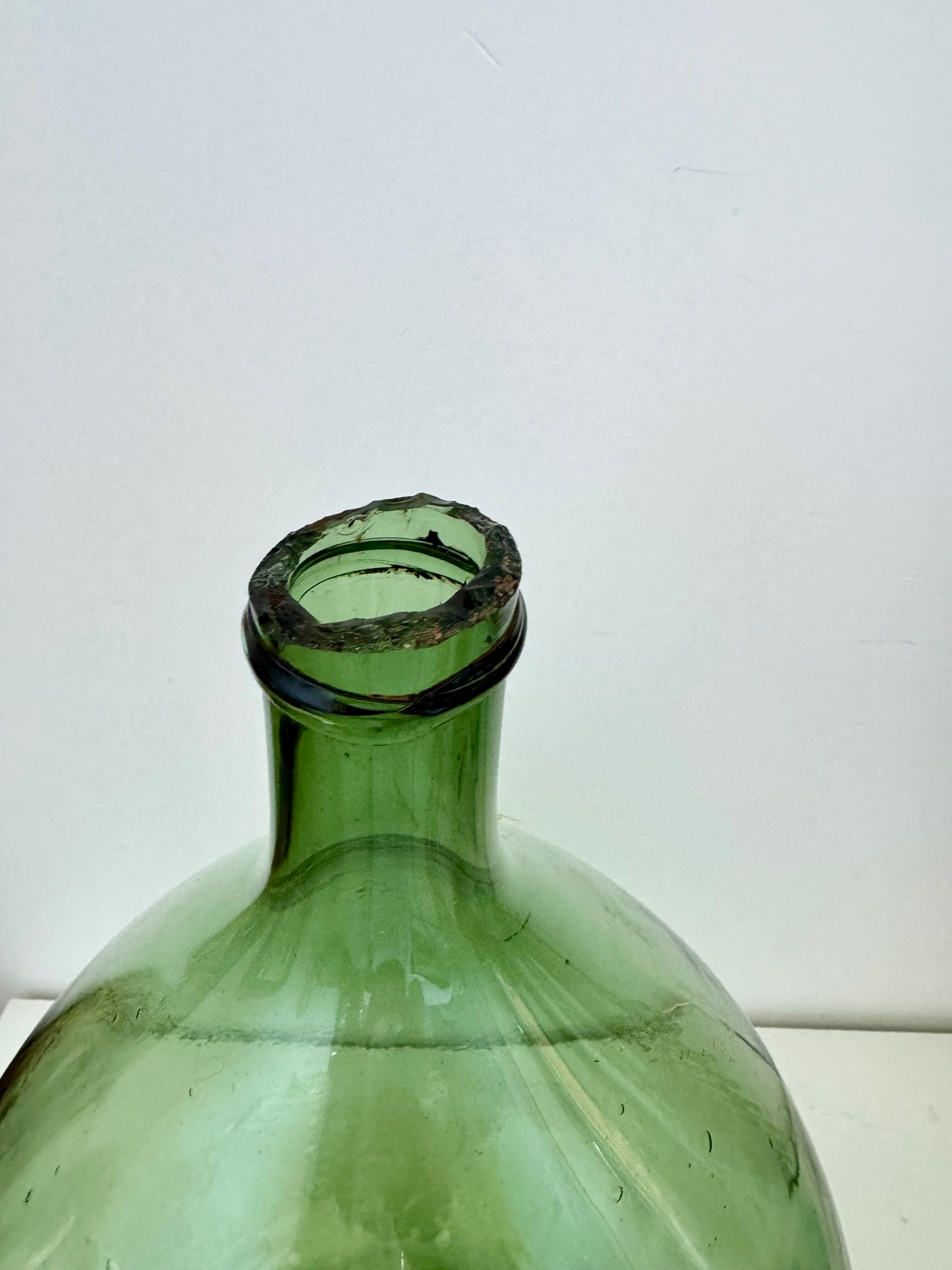 Dame-jeanne 12L, fabrication artisanale