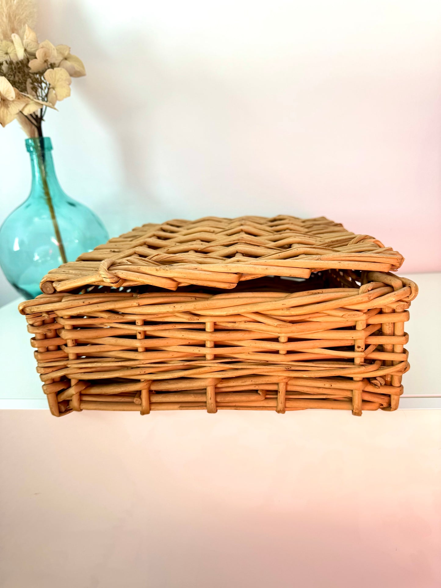 Valise en osier