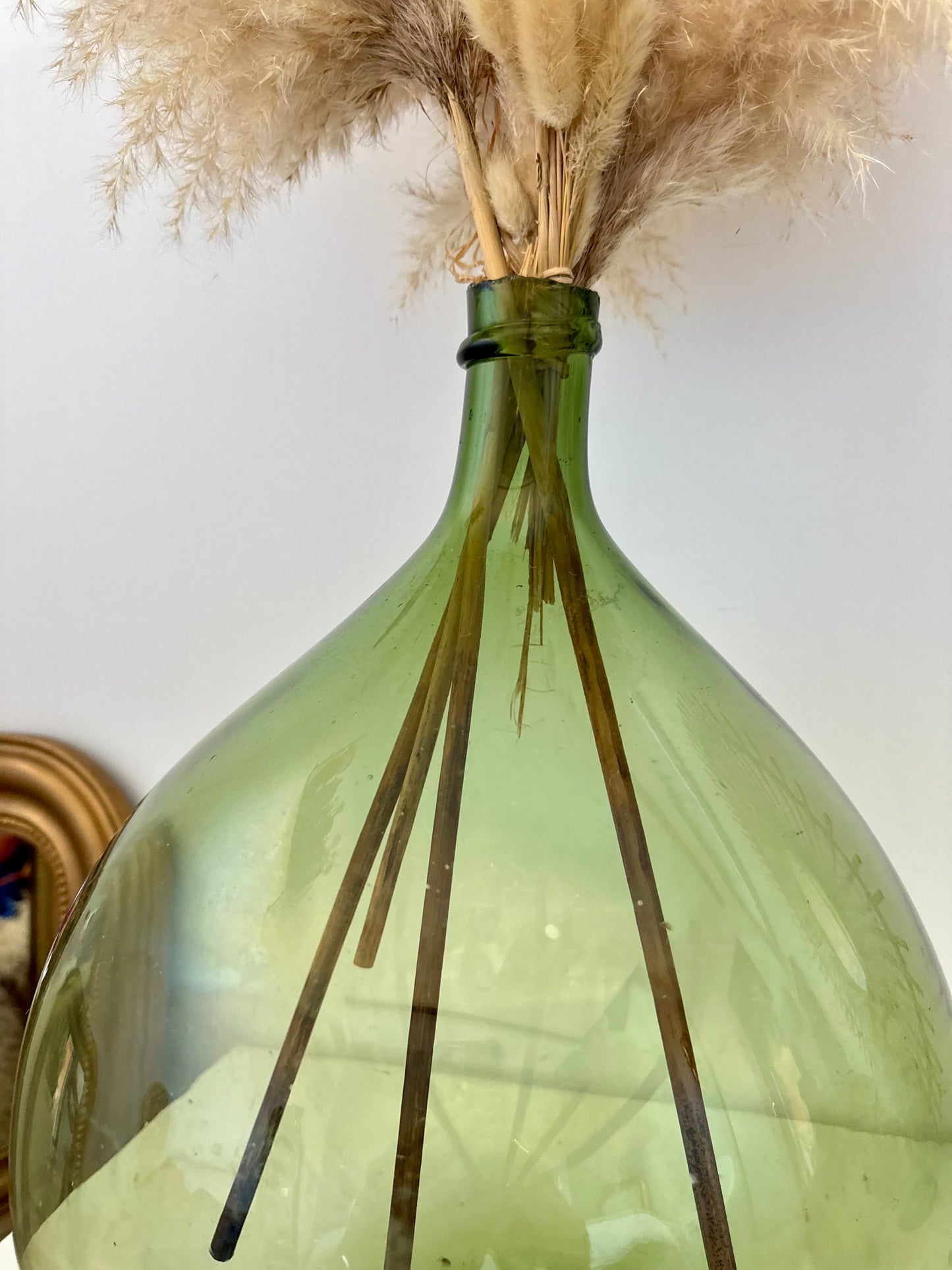 Dame-jeanne 12-15L, fabrication artisanale