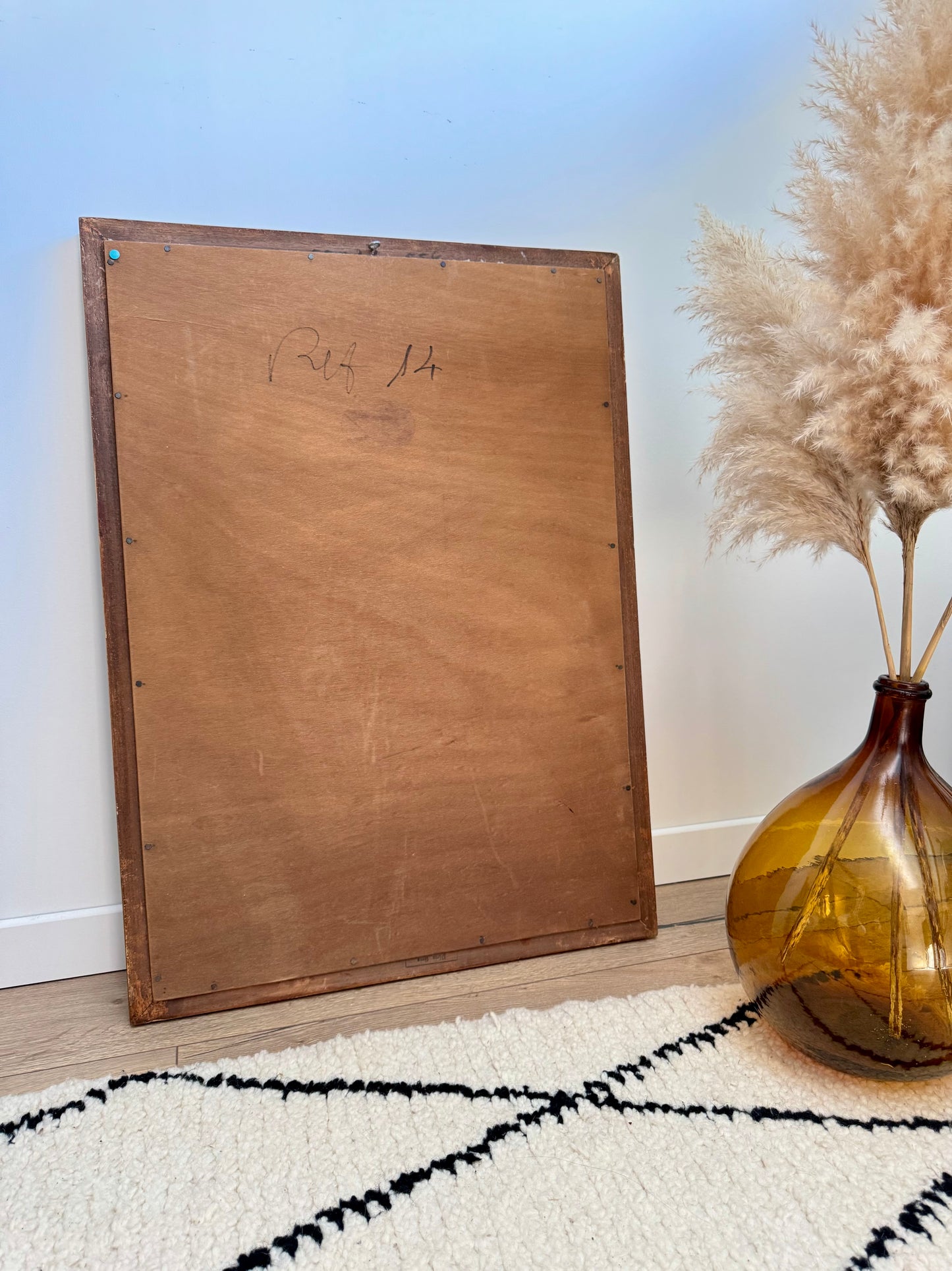 Miroir ancien doré
