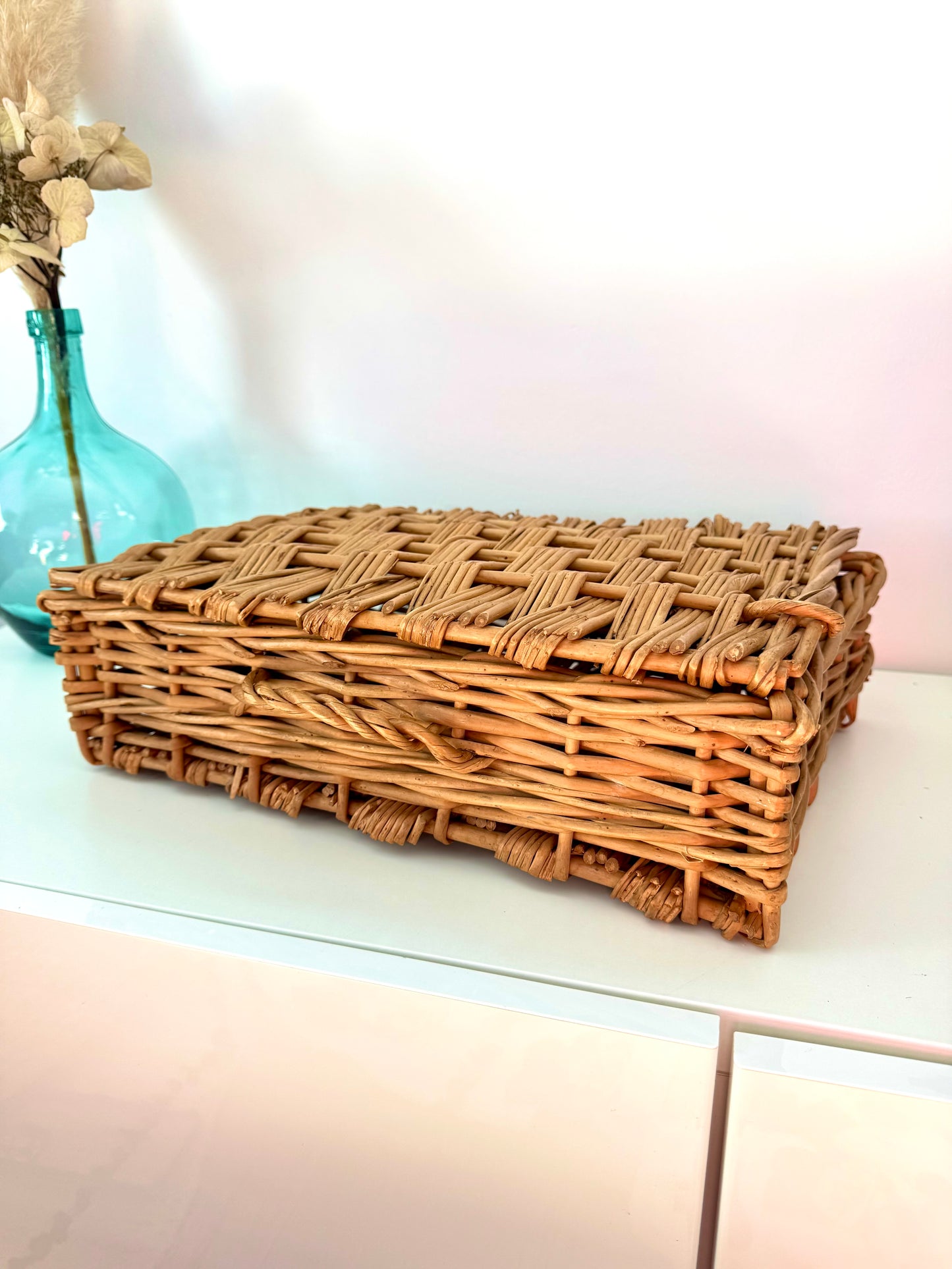 Valise en osier