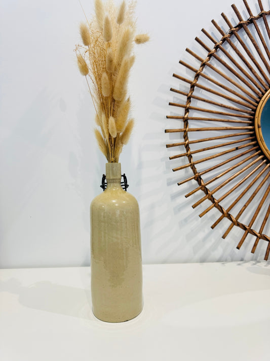 Bouteille ancienne en grès