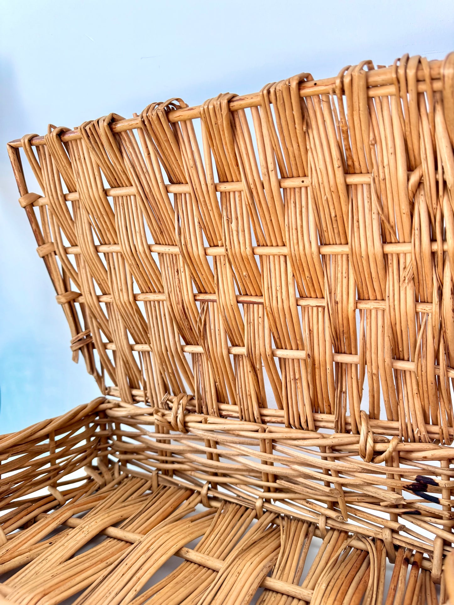 Valise en osier