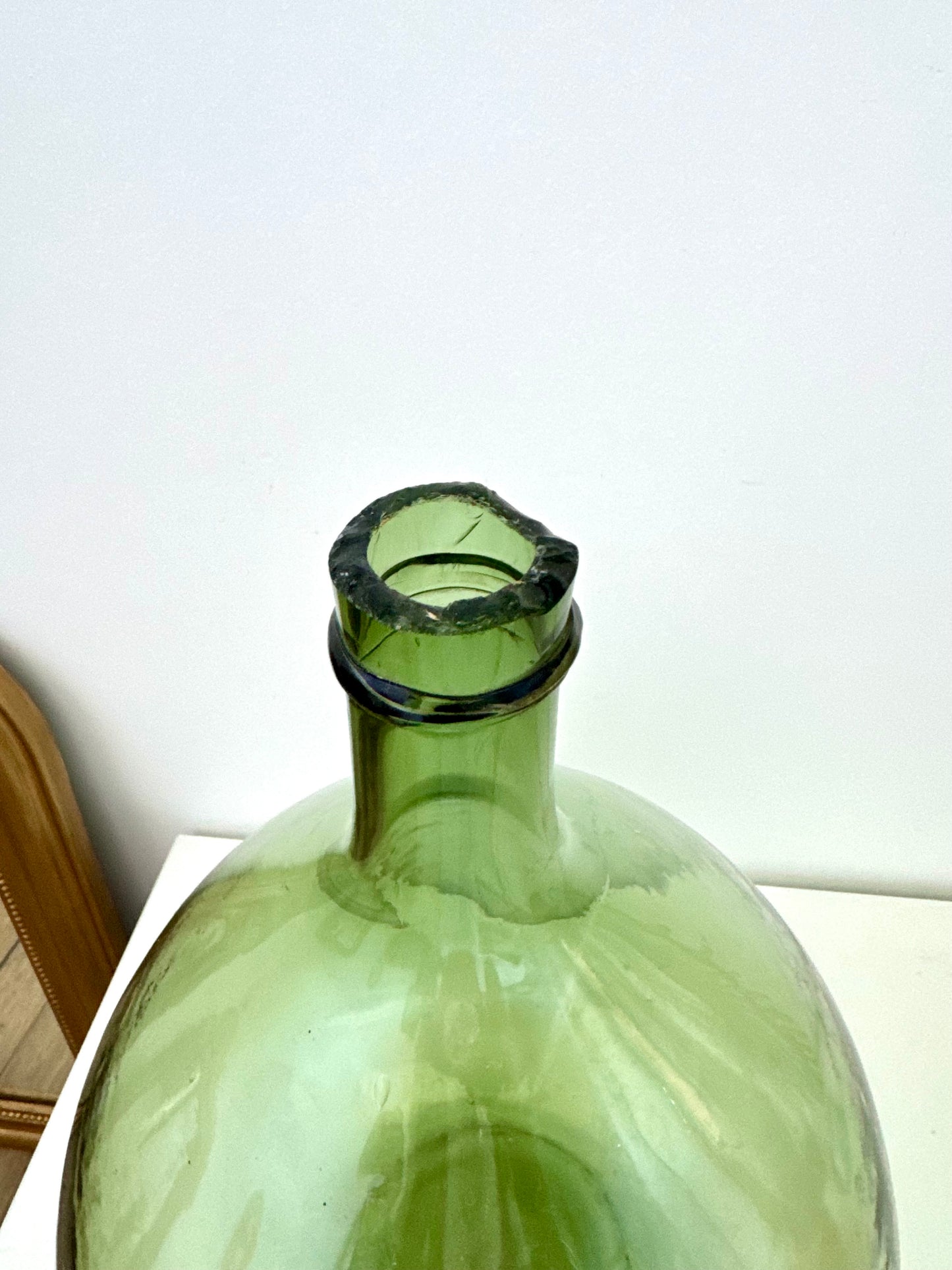 Dame-jeanne 12L, fabrication artisanale