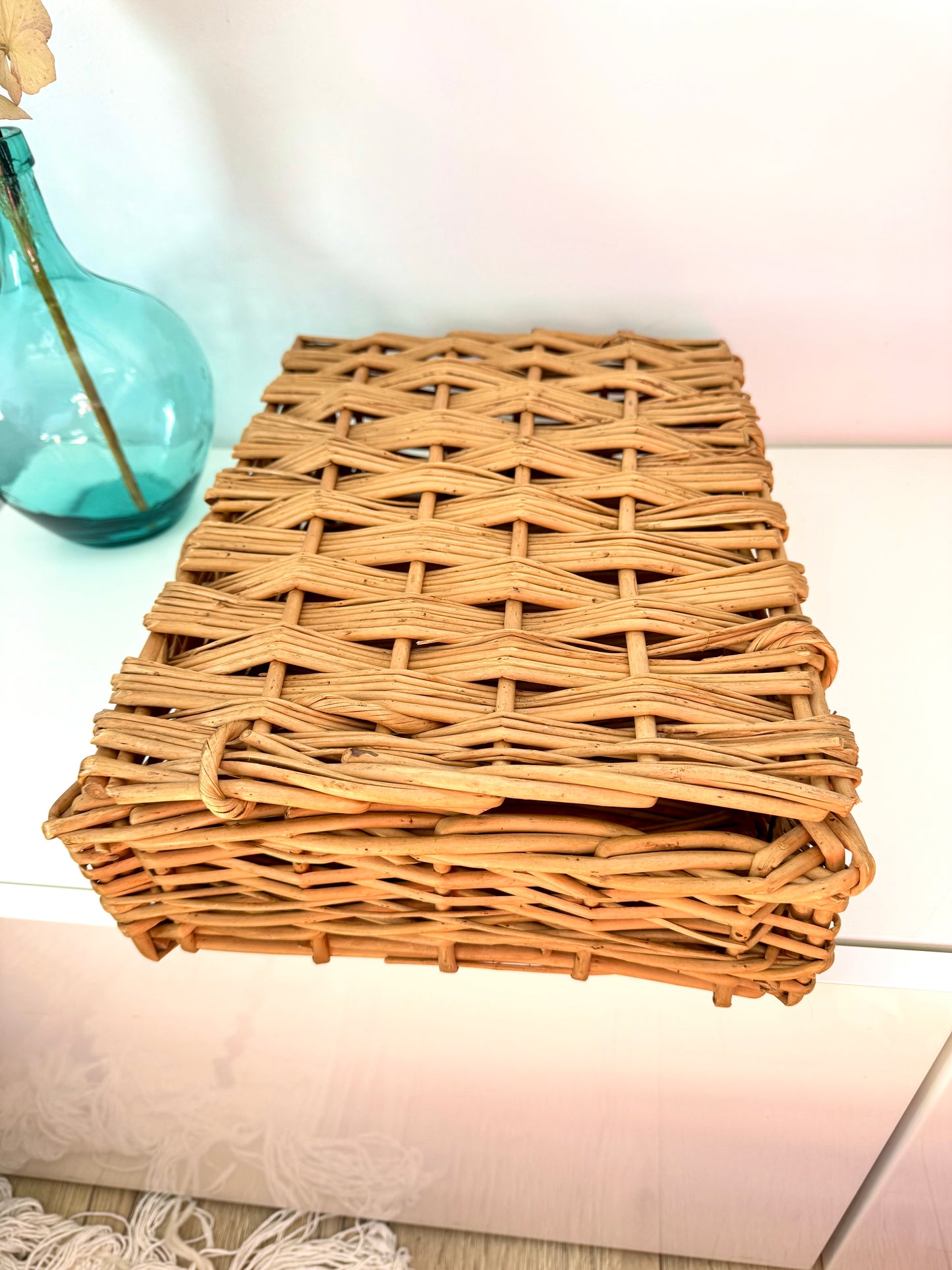 Valise en osier