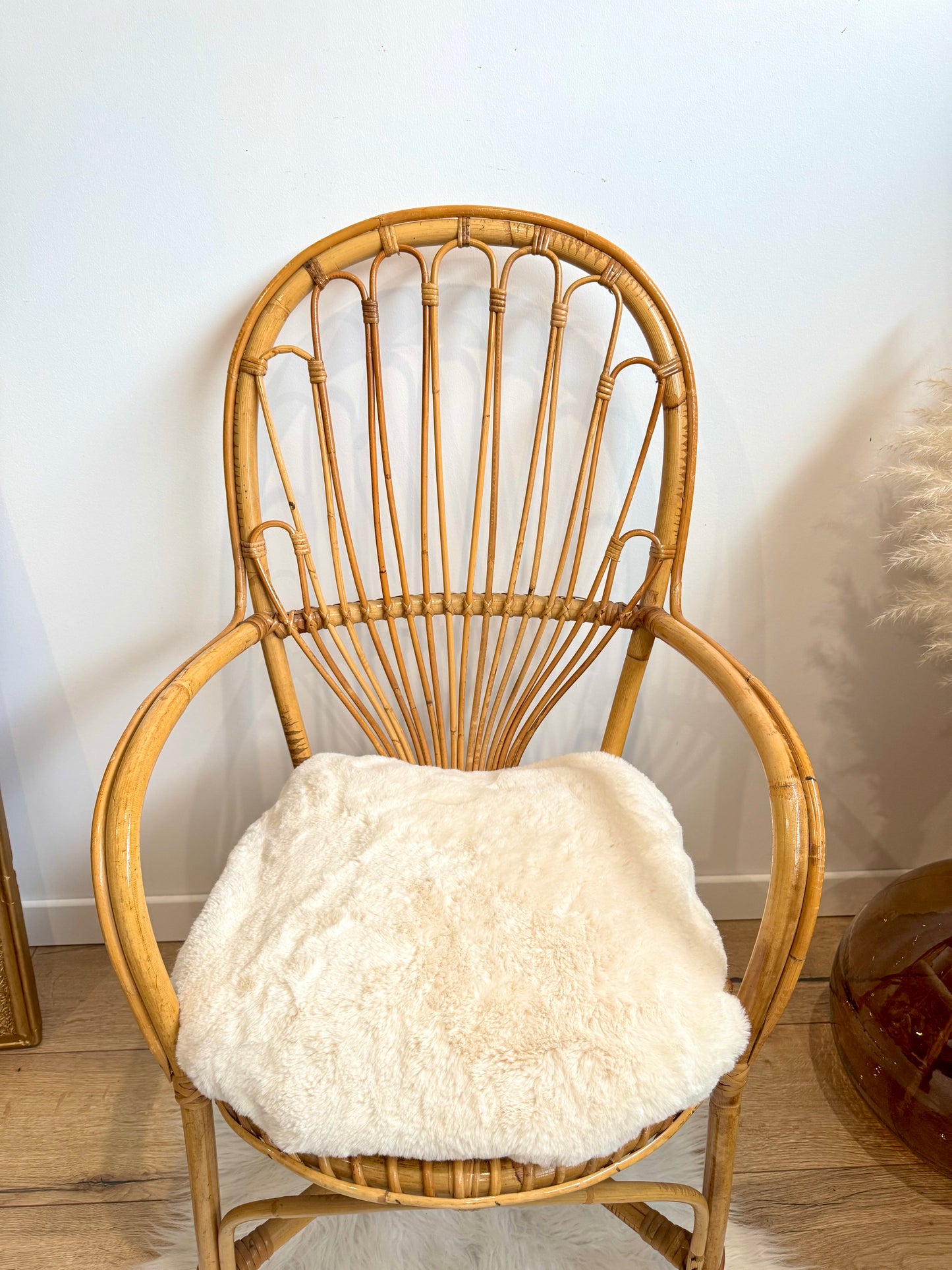 Chaise en rotin
