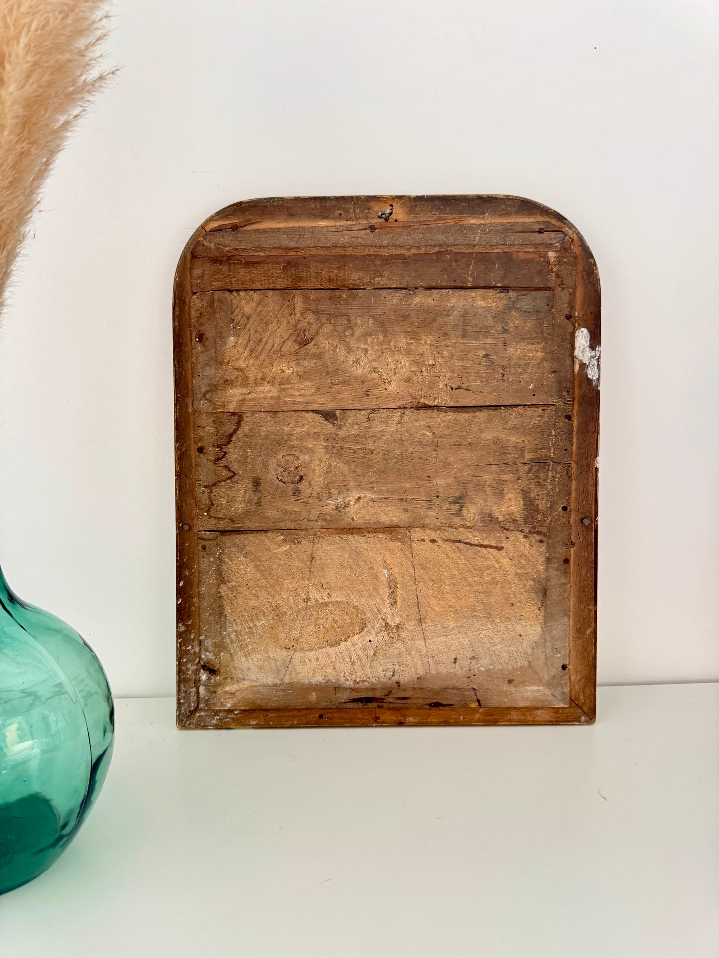 Petit miroir ancien doré Louis Philippe