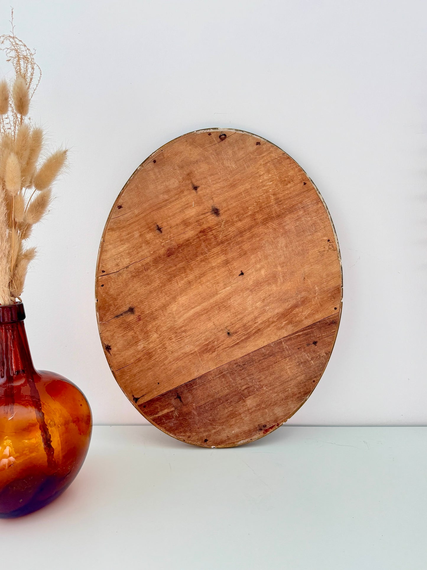 Miroir ancien ovale