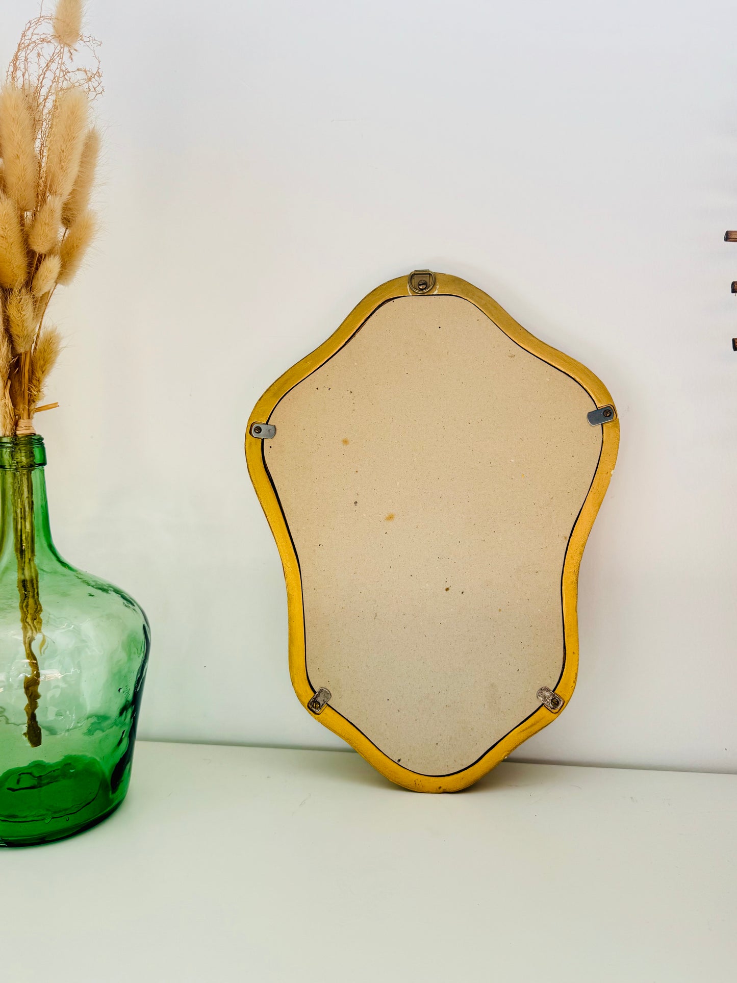 Petit miroir doré
