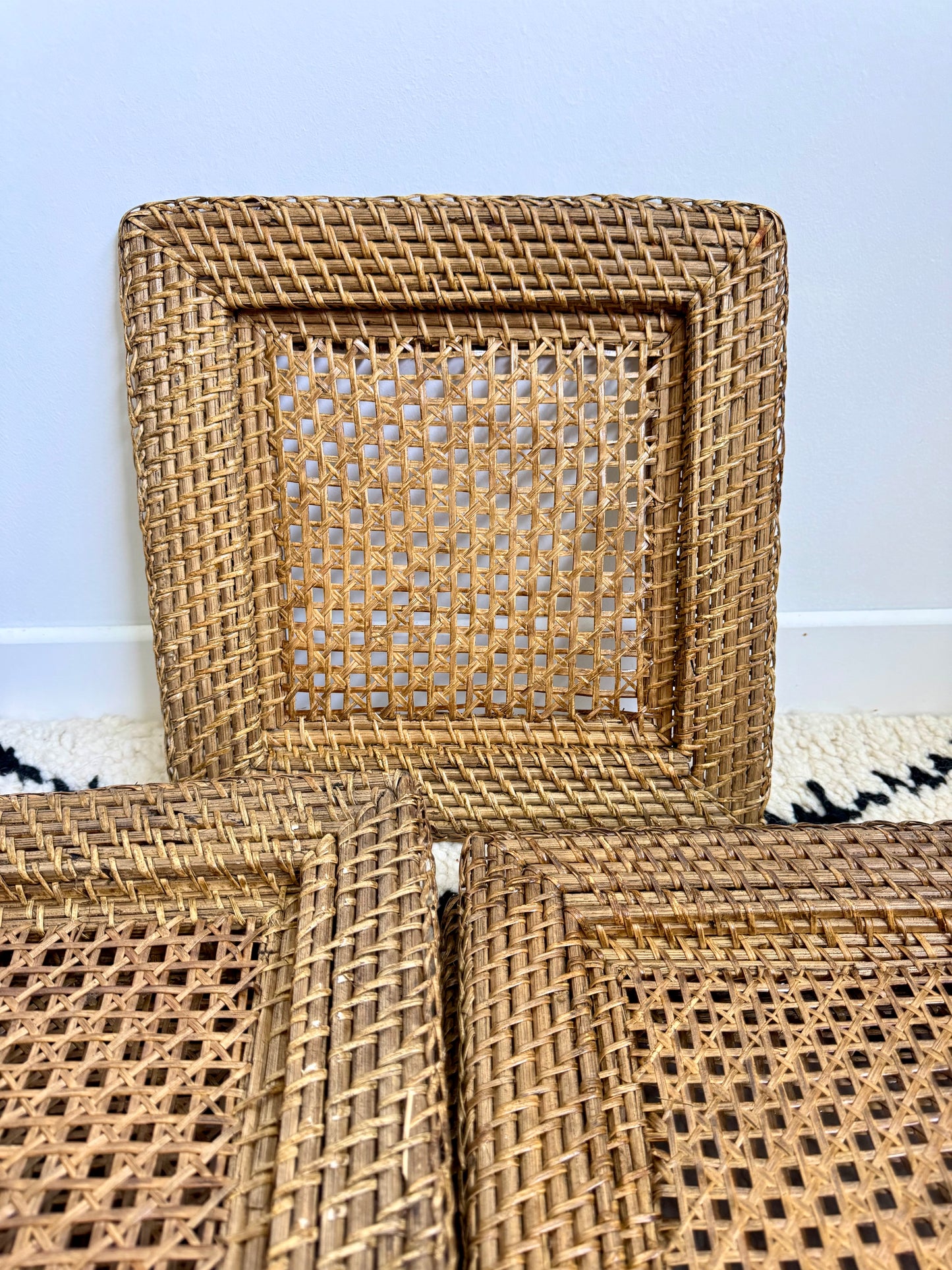 Sets de table en rotin