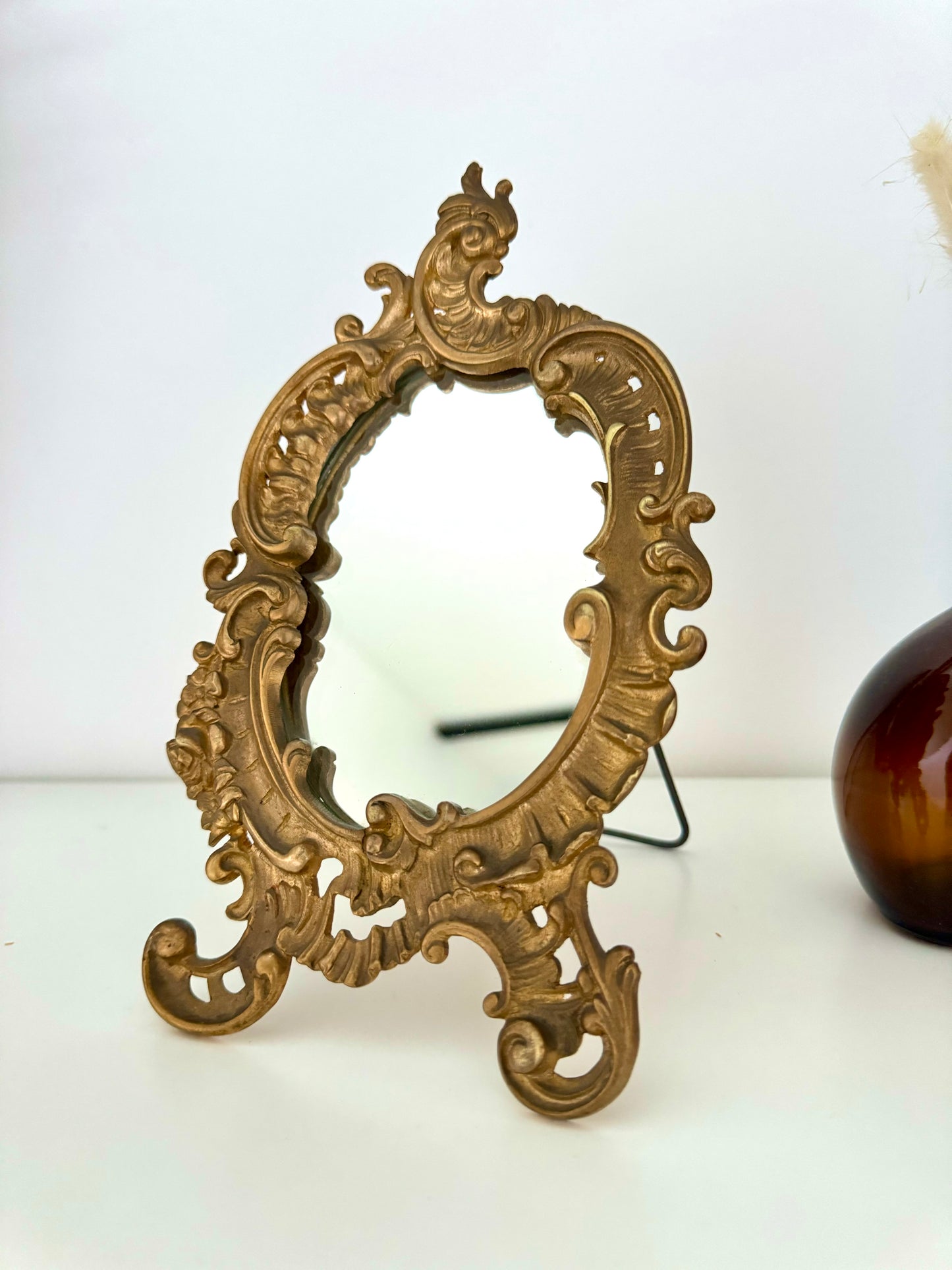 Petit miroir de style baroque