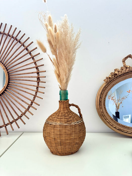 Dame-jeanne 3L recouverte d'osier