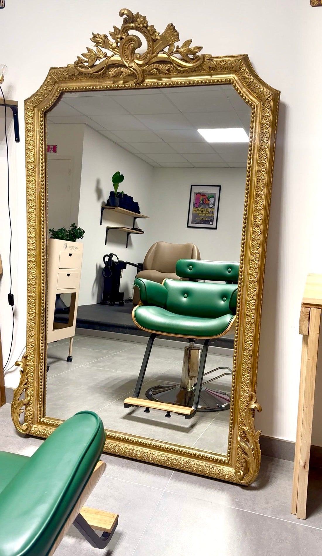 La pièce maîtresse d'un salon de coiffure