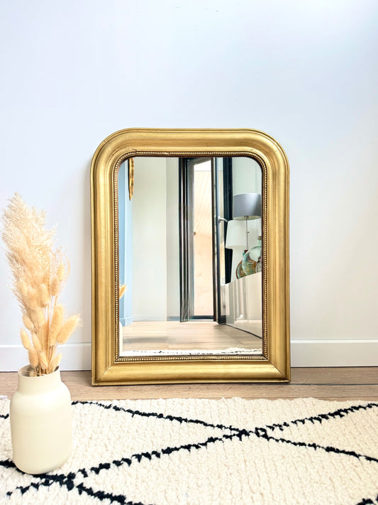 Miroir ancien doré Louis Philippe