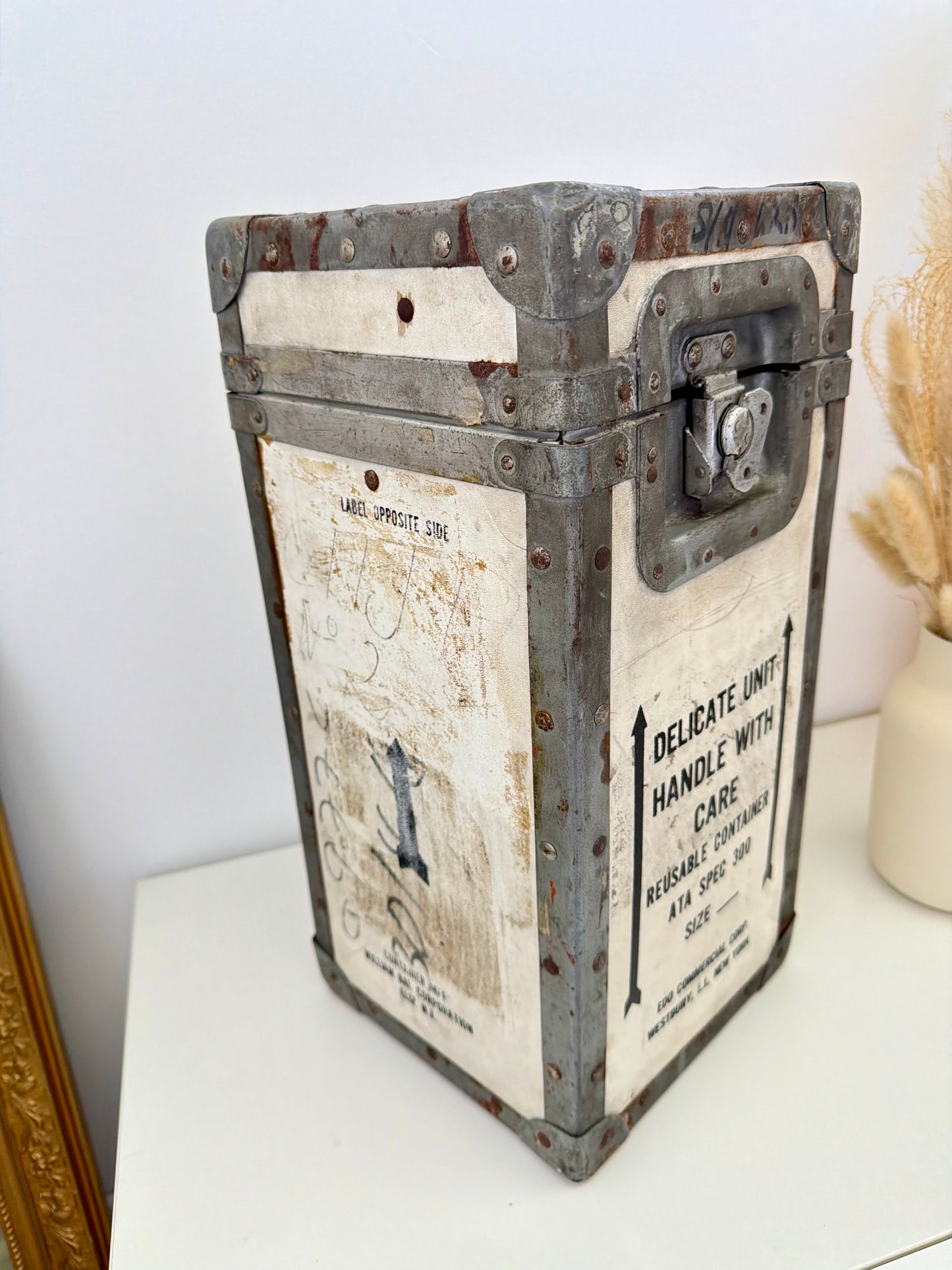 Flight case vintage industriel