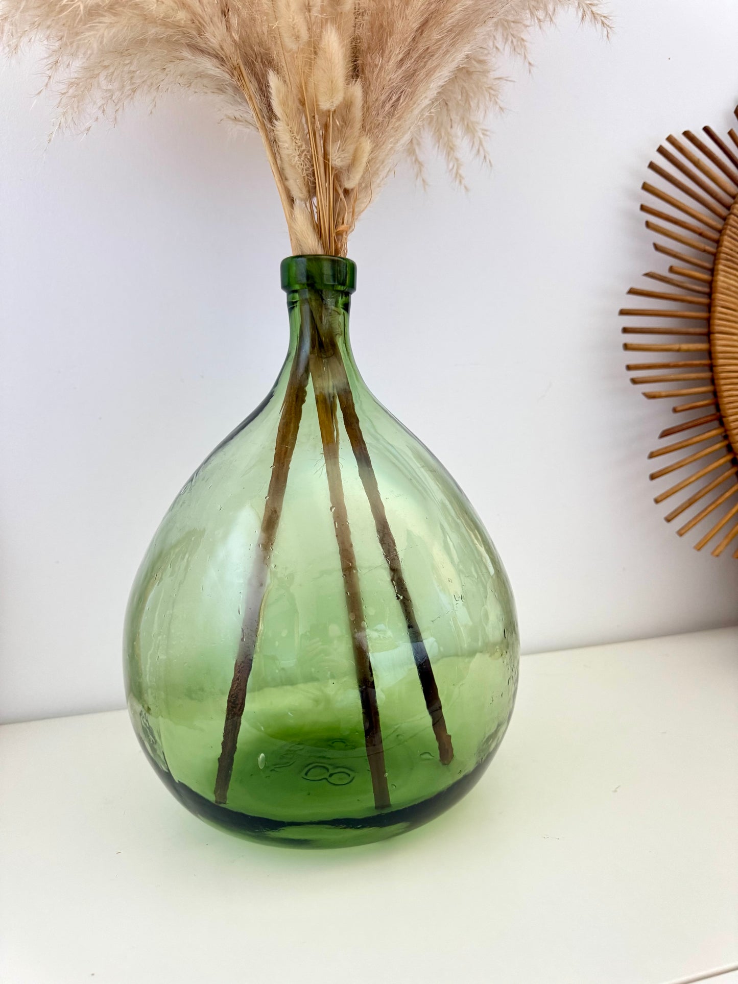 Dame-jeanne 8L verte