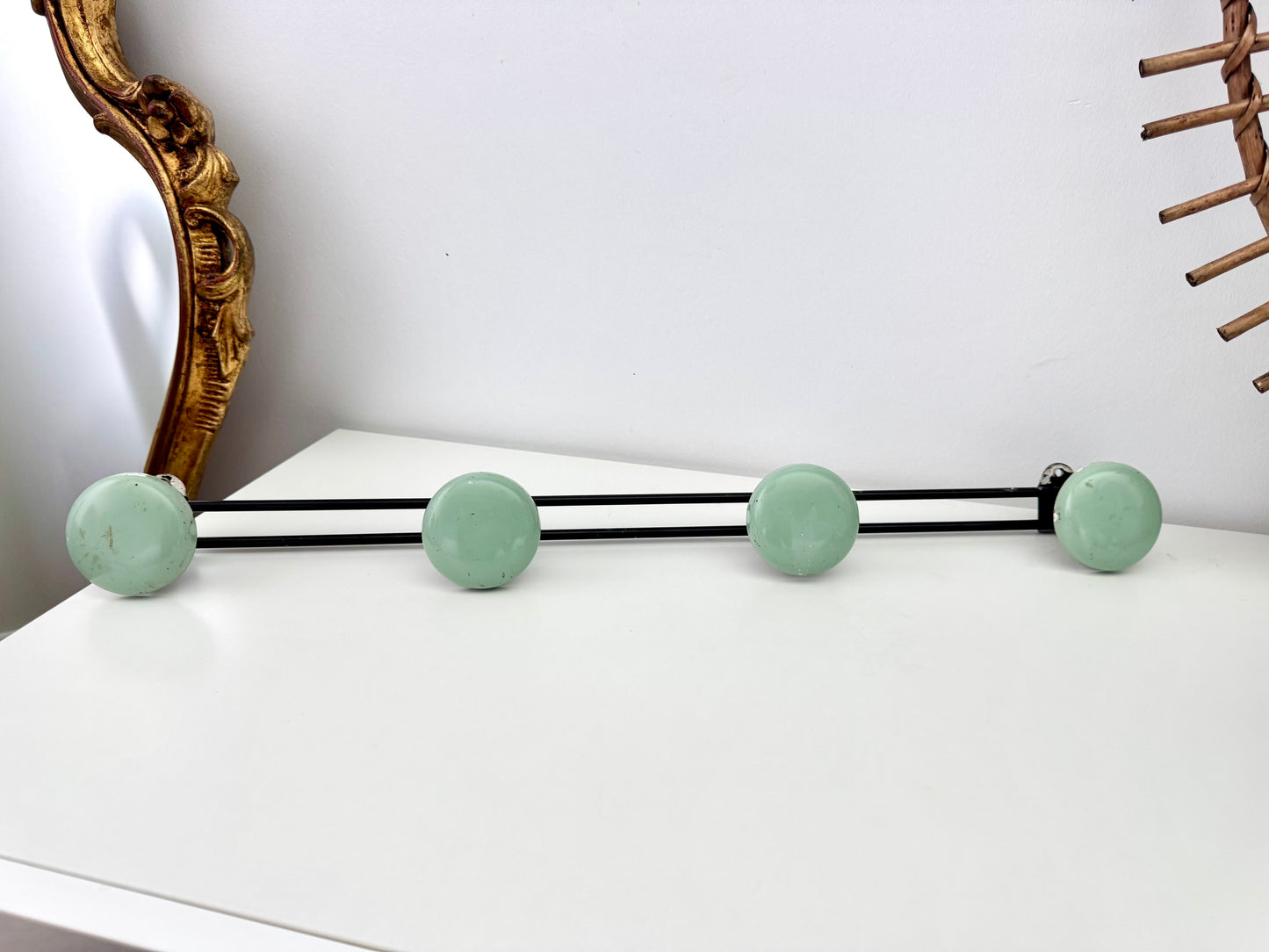 Patère en métal vintage