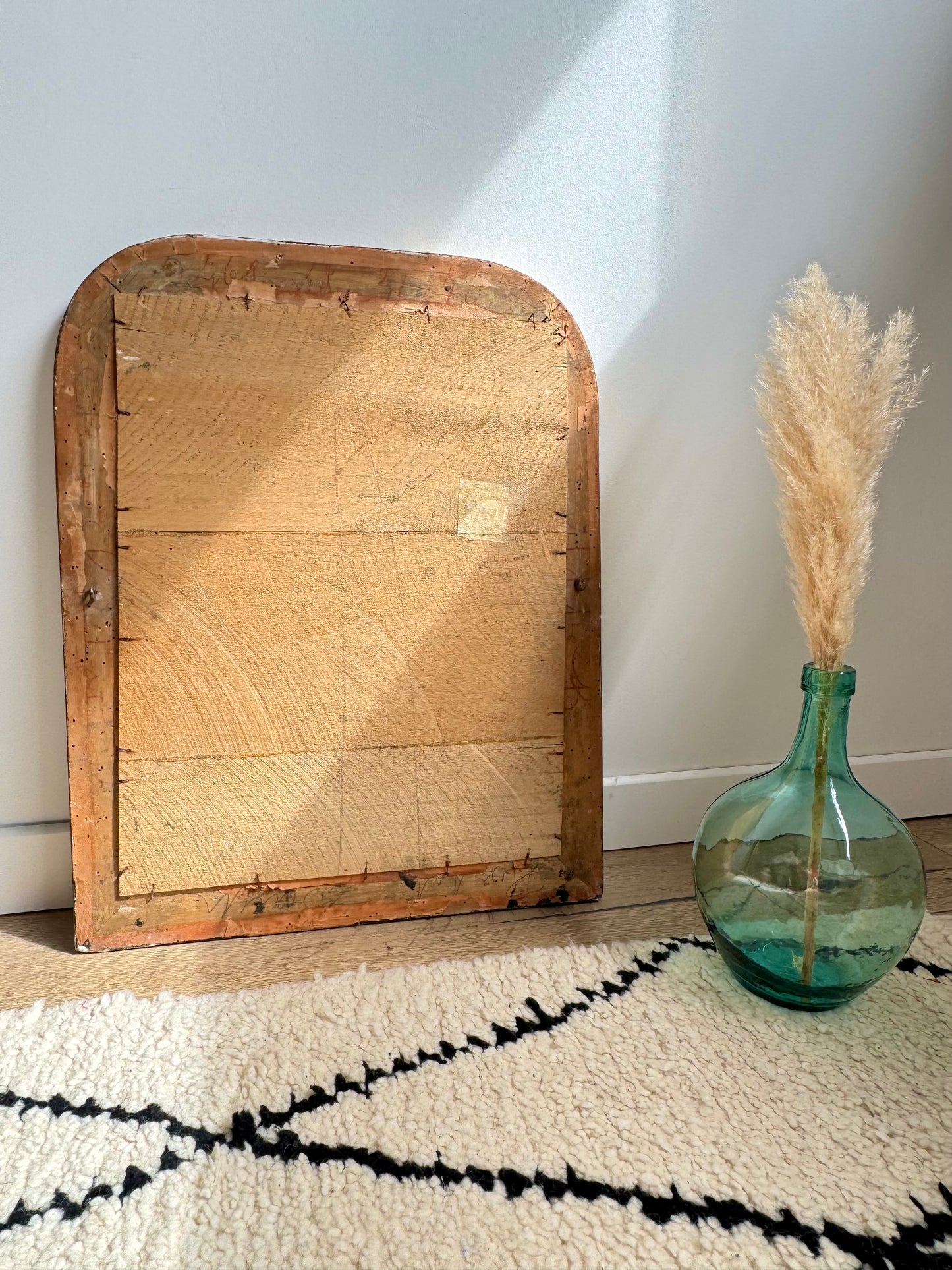 Miroir ancien doré Louis Philippe