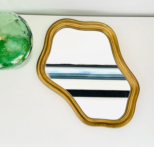 Petit miroir doré