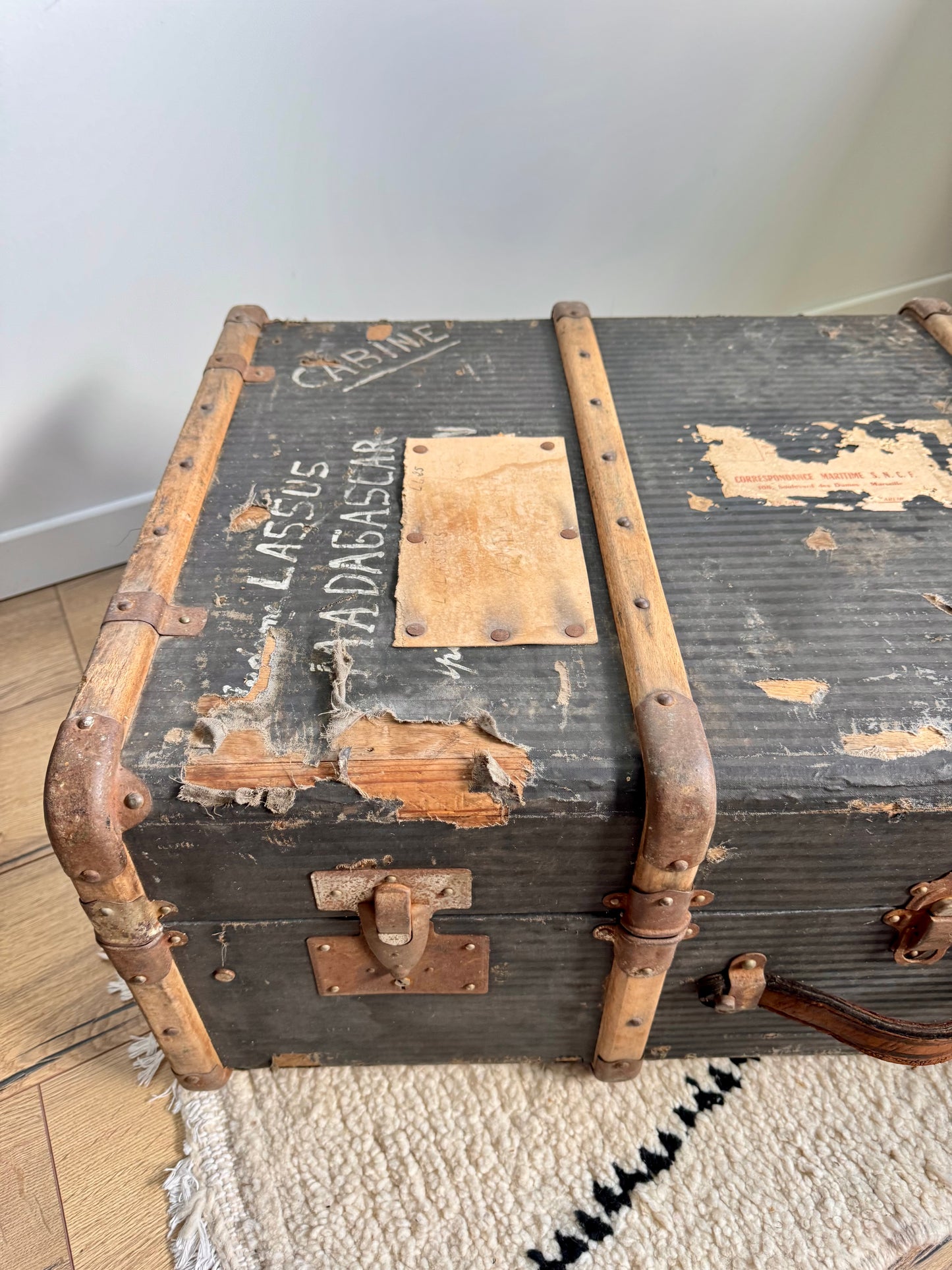 Grande valise vintage