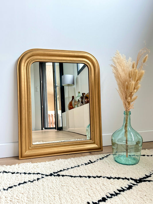Miroir ancien doré Louis Philippe