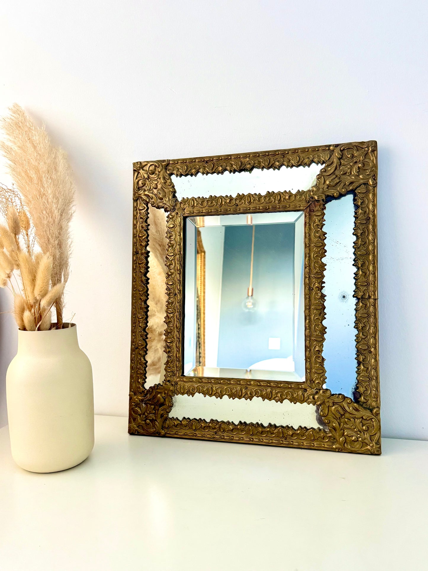 Miroir ancien à parcloses