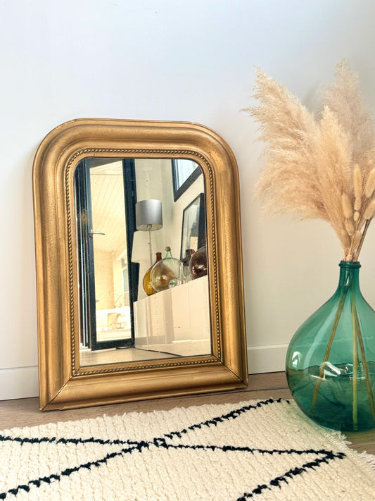 Miroir ancien doré Louis Philippe