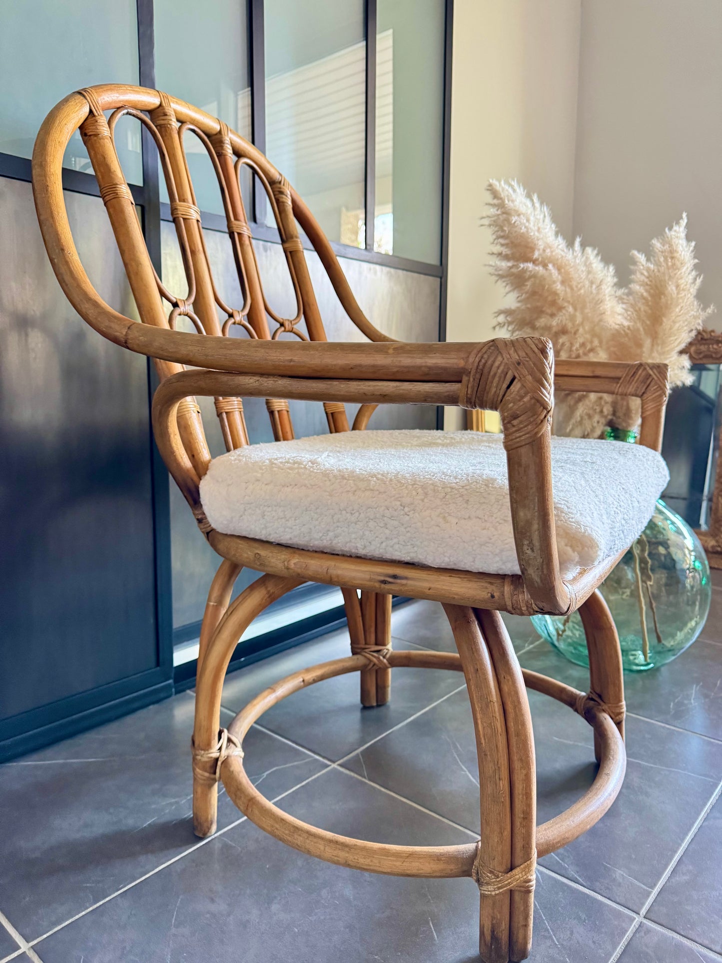 Fauteuil en rotin