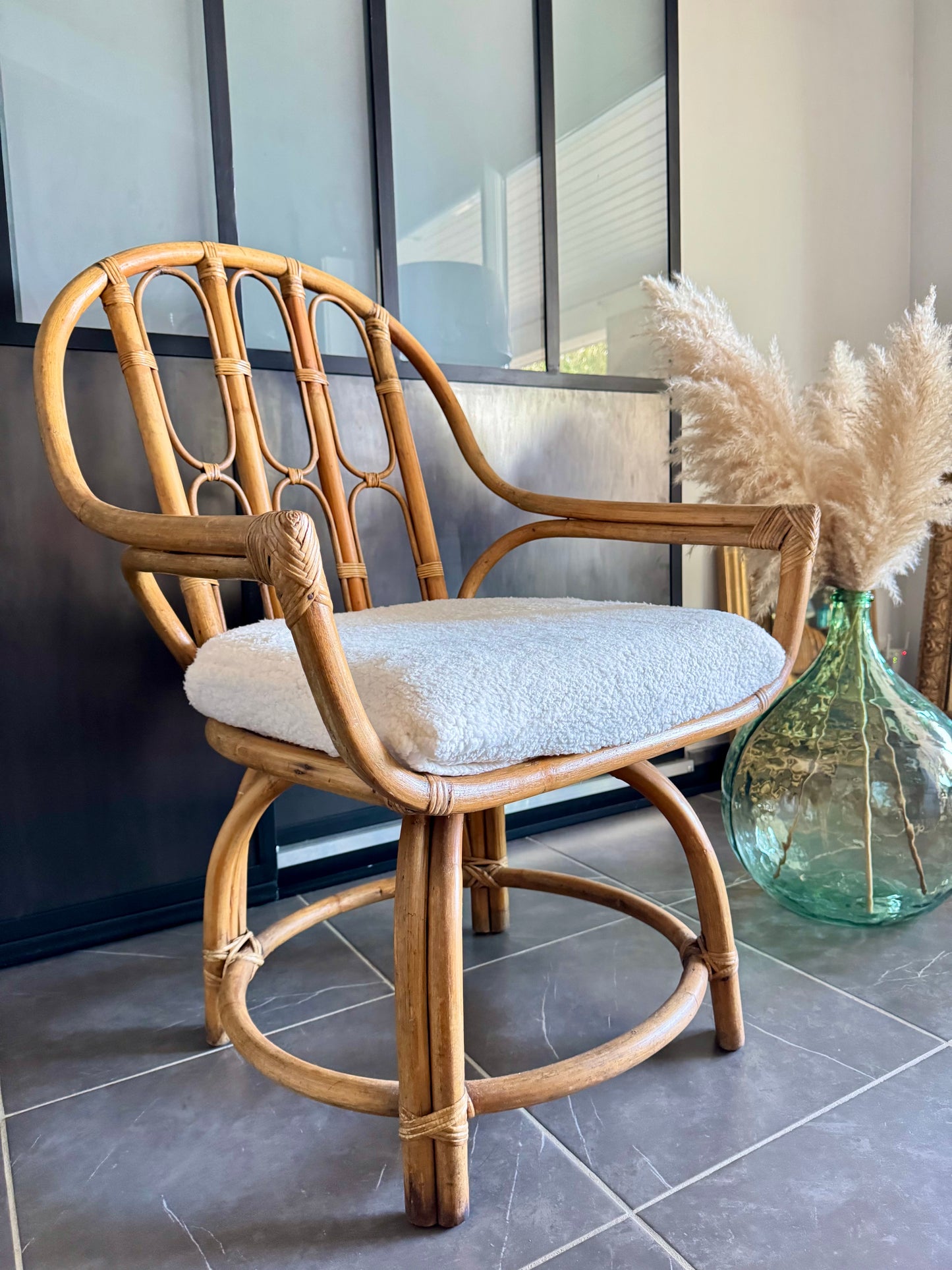 Fauteuil en rotin