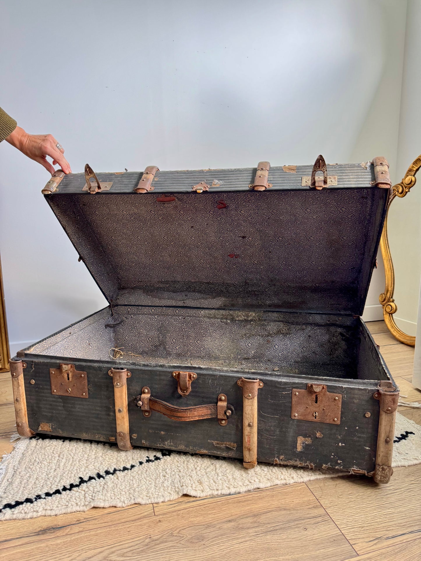 Grande valise vintage