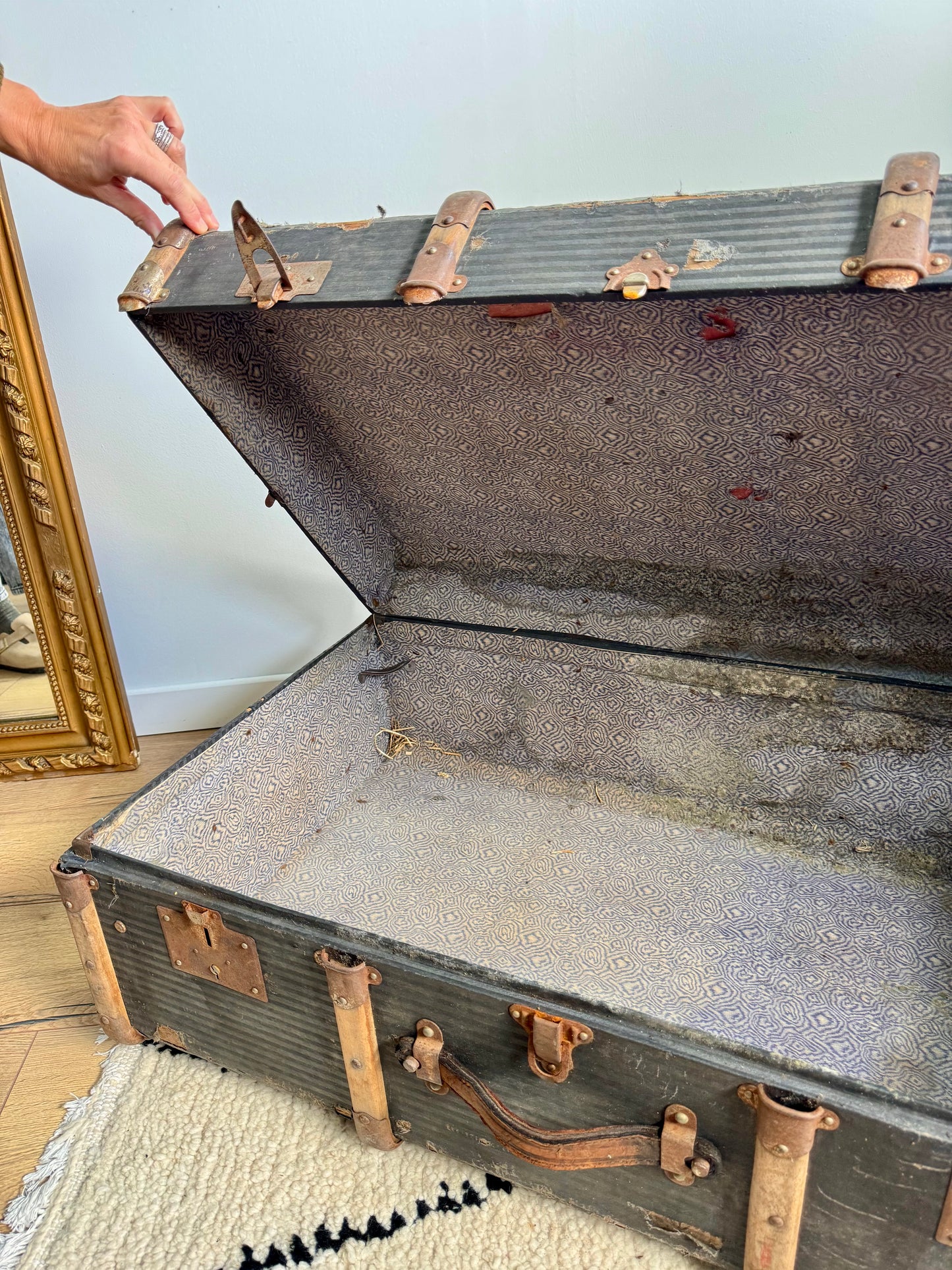 Grande valise vintage