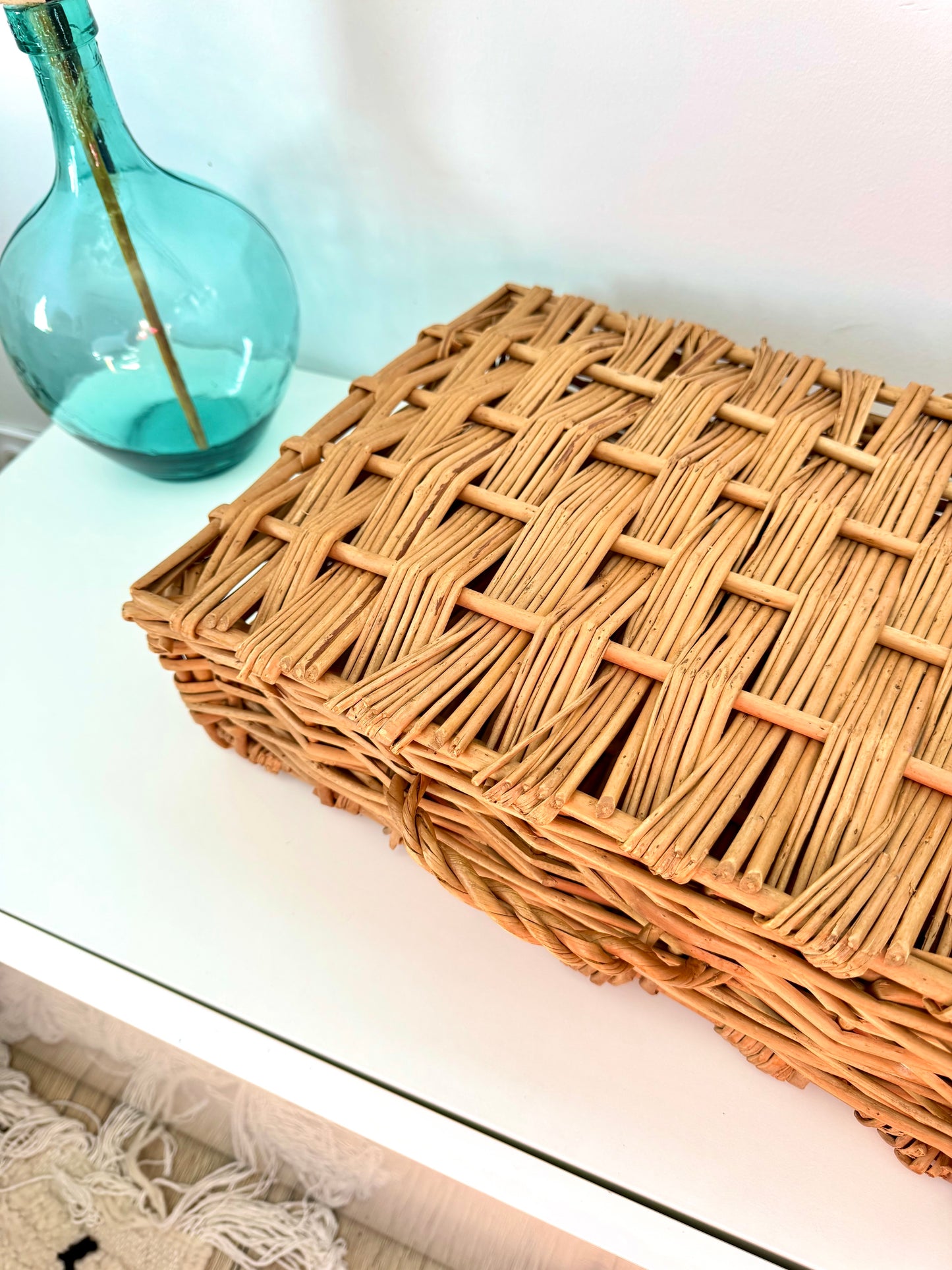 Valise en osier
