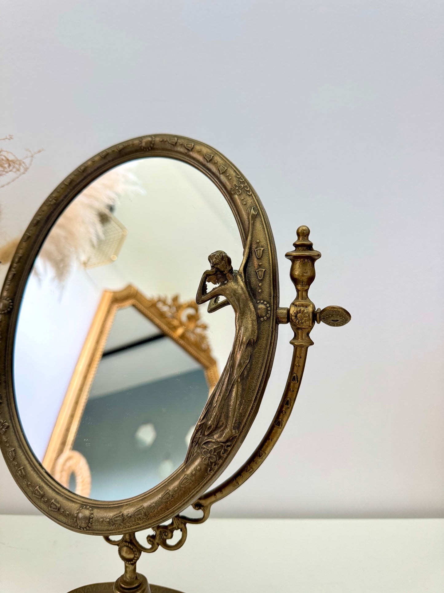 Miroir ancien psyché