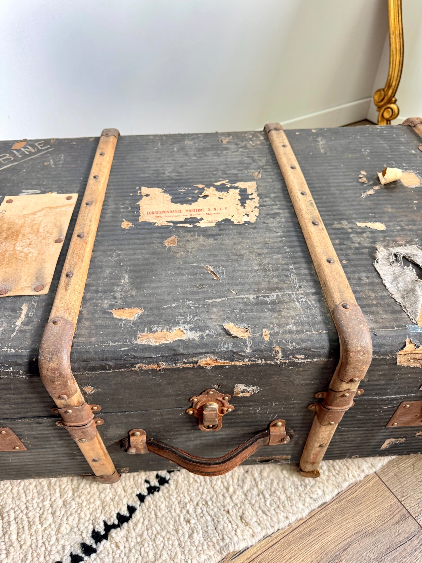 Grande valise vintage