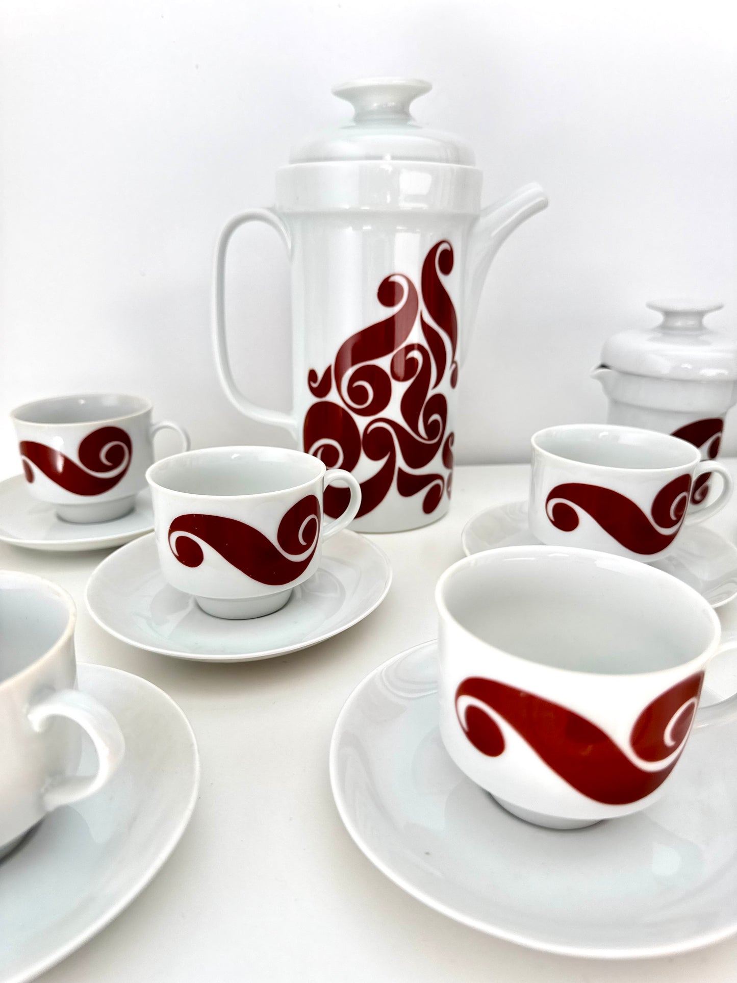 Service à café vintage R Bavaria Germany – porcelaine fine années 60/70