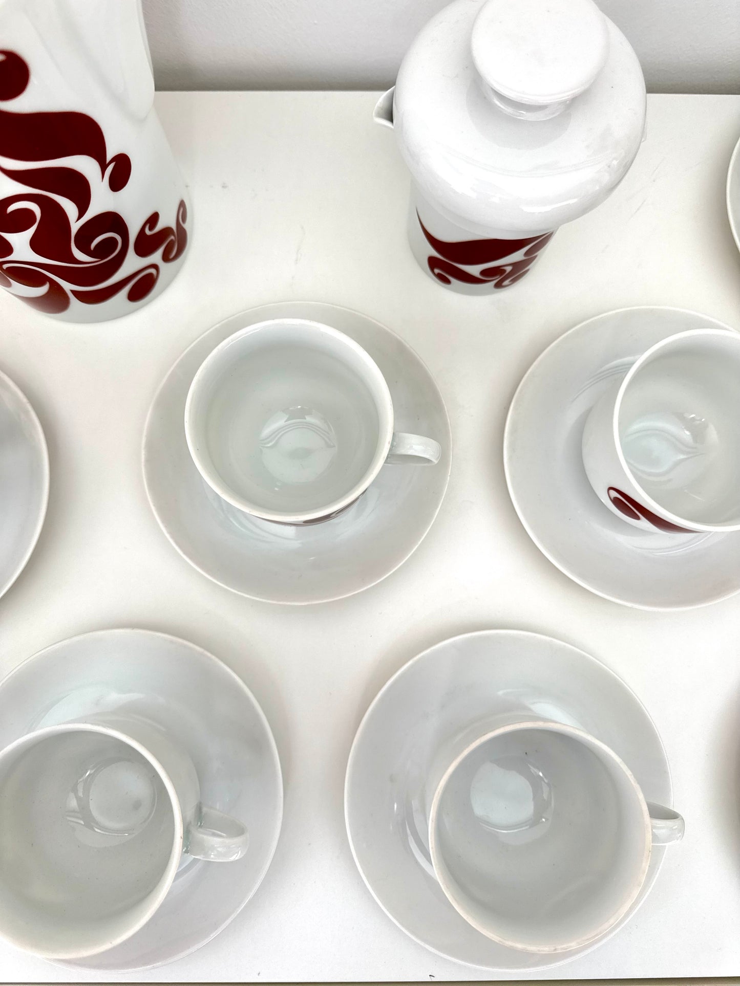 Service à café vintage R Bavaria Germany – porcelaine fine années 60/70