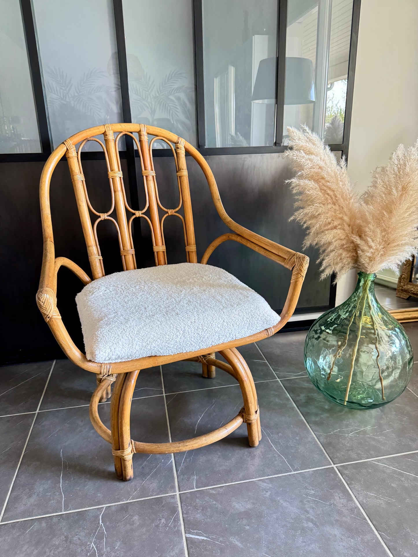 Fauteuil en rotin