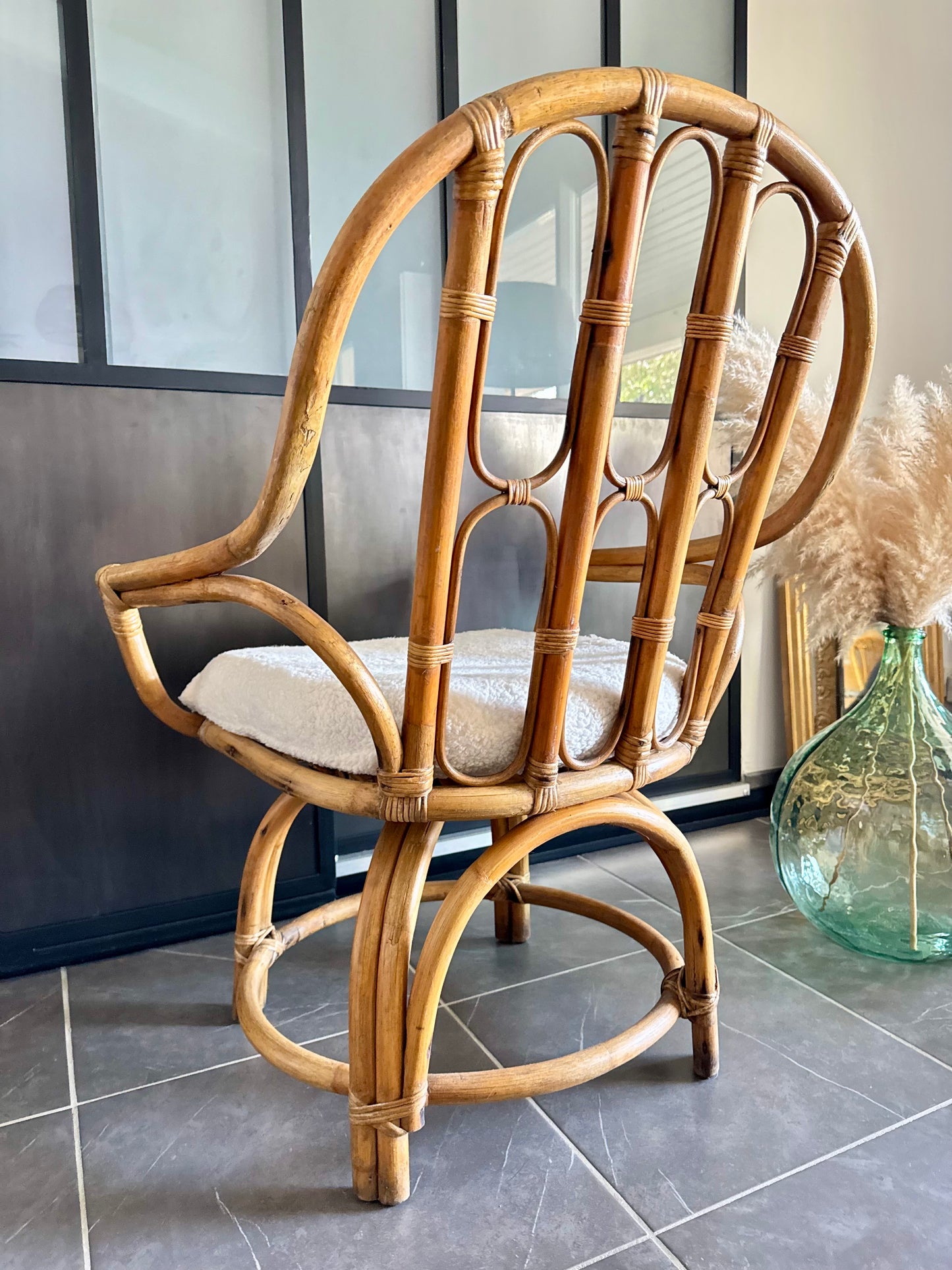 Fauteuil en rotin
