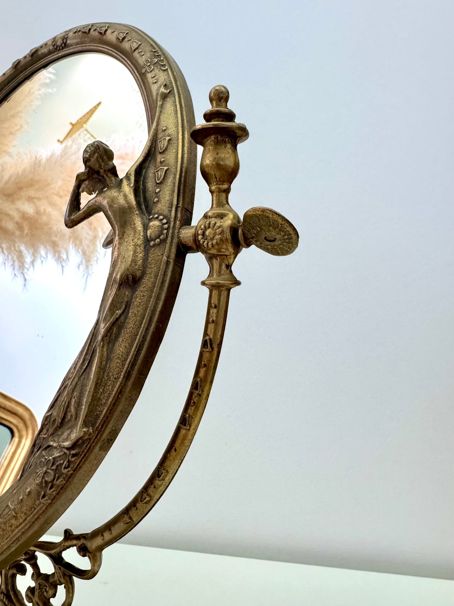 Miroir ancien psyché