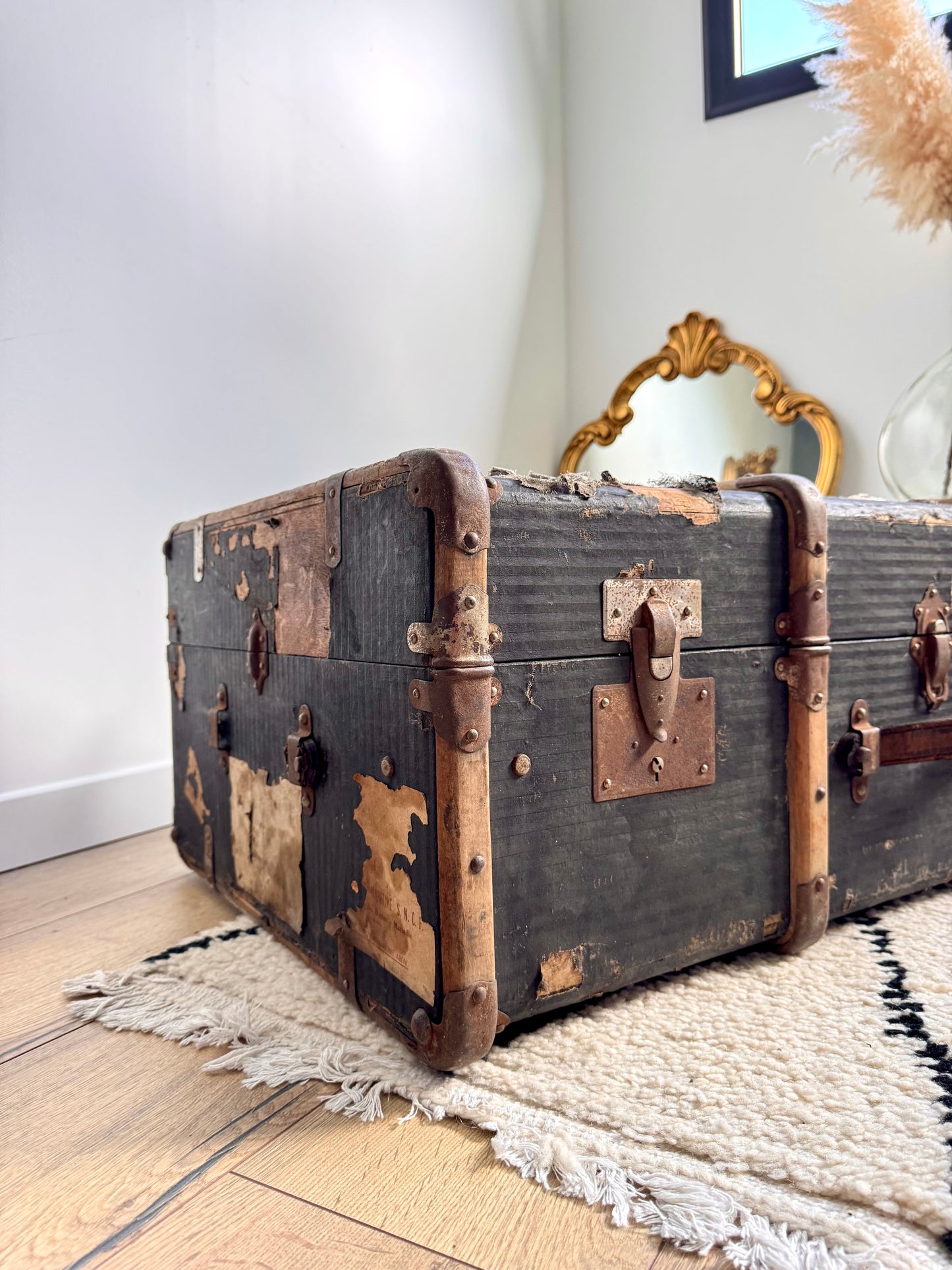 Grande valise vintage