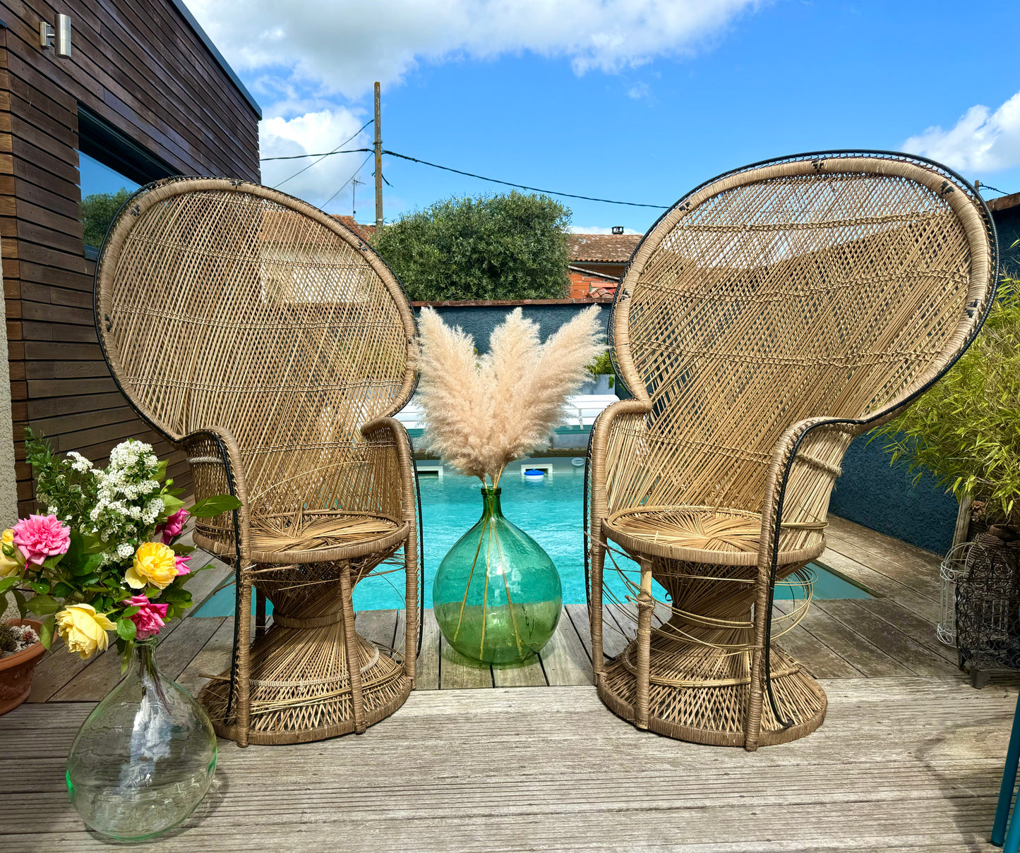 Duo de fauteuils Emmanuelle