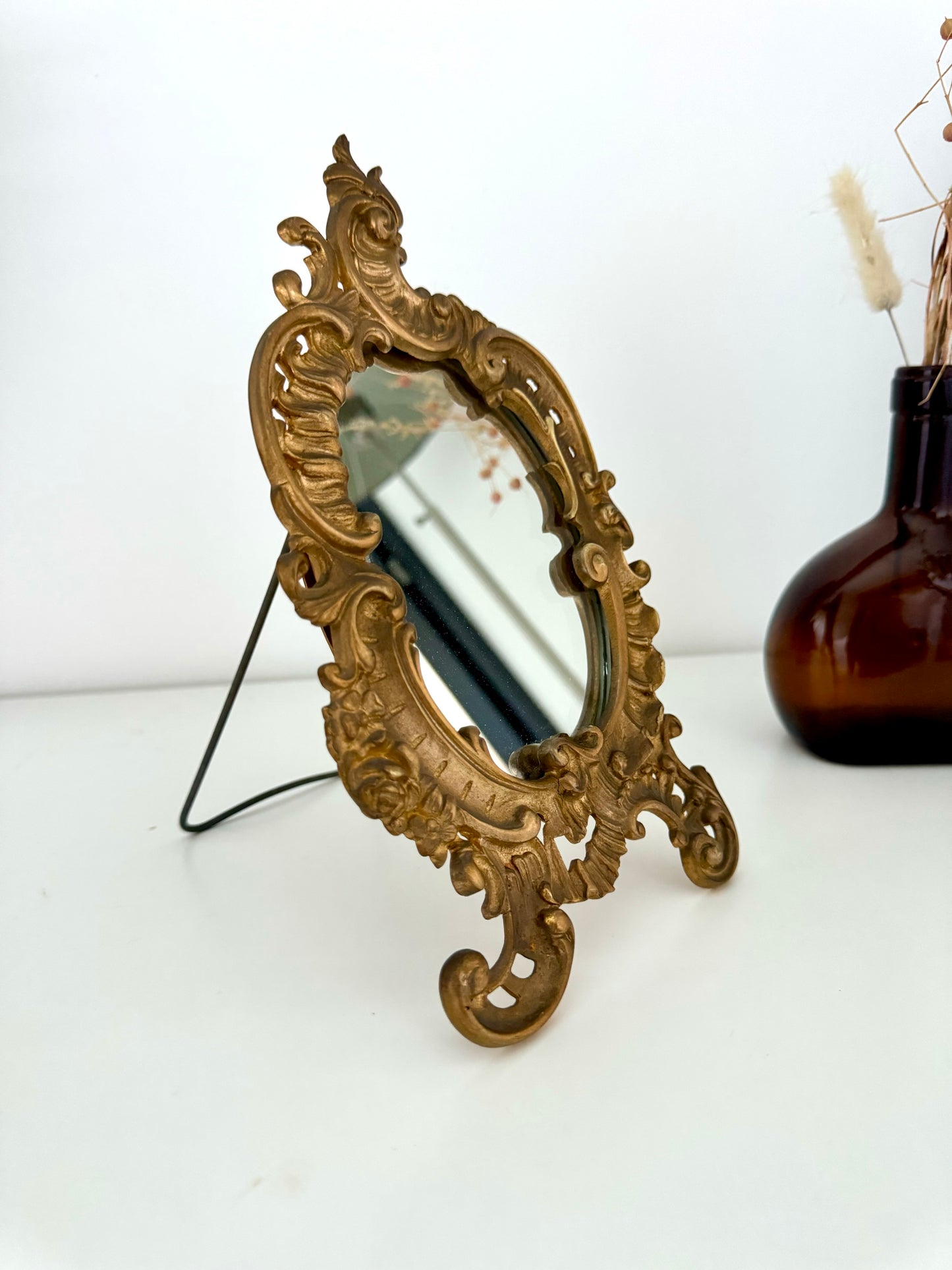 Petit miroir de style baroque