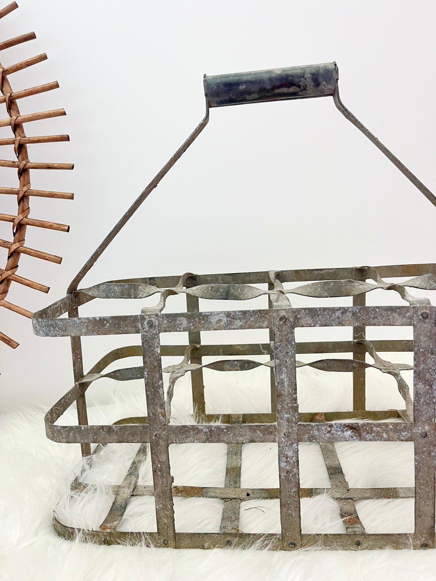 Porte bouteilles en zinc