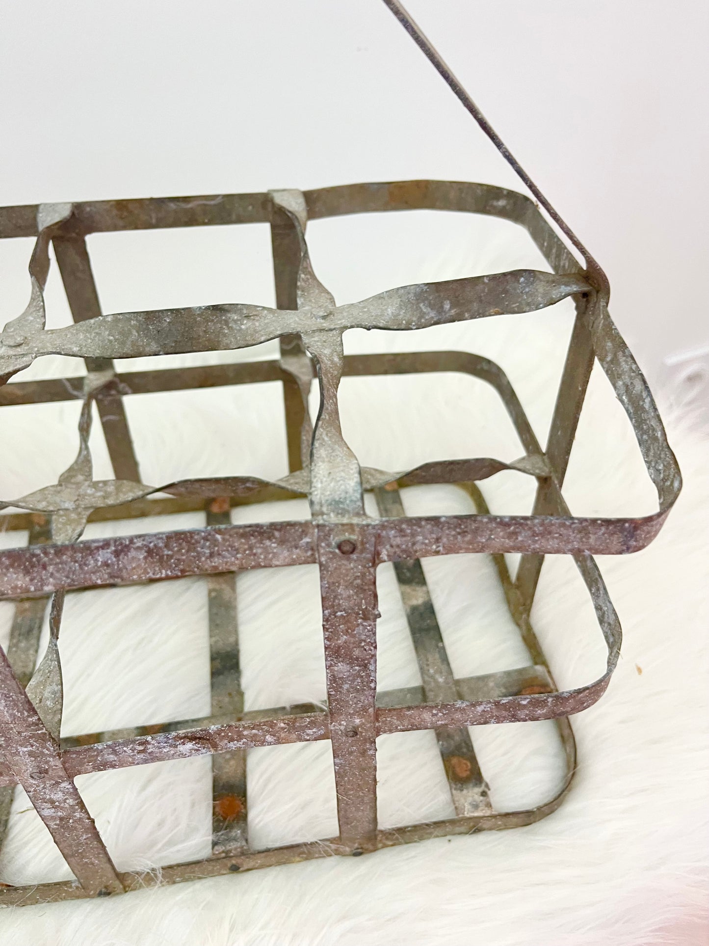 Porte bouteilles en zinc