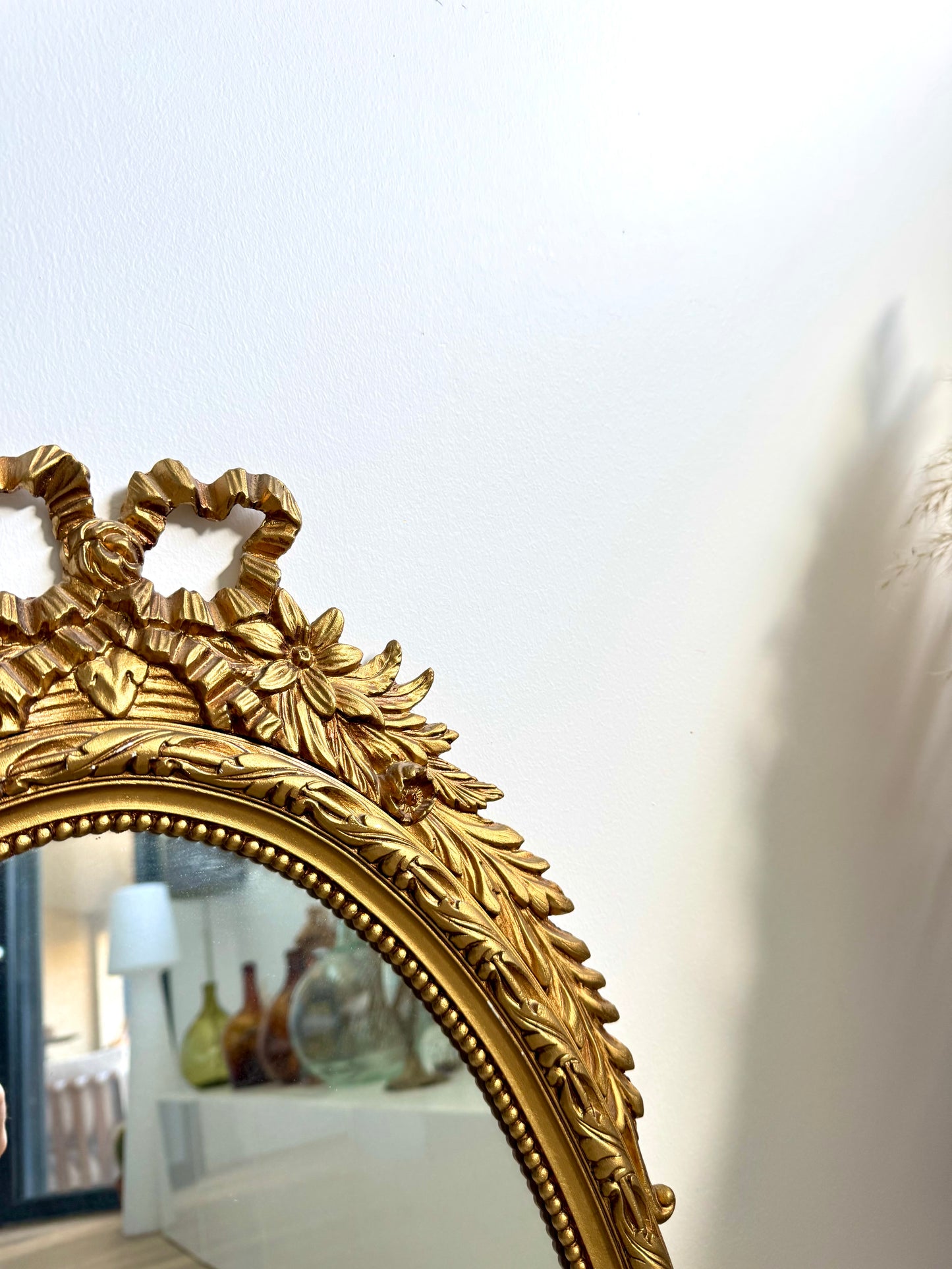 Miroir ancien, style classique, années 70