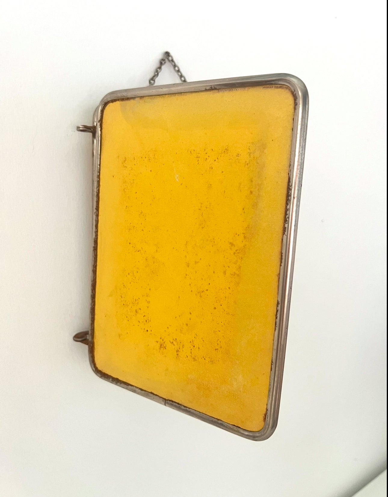 Miroir de barbier triptyque